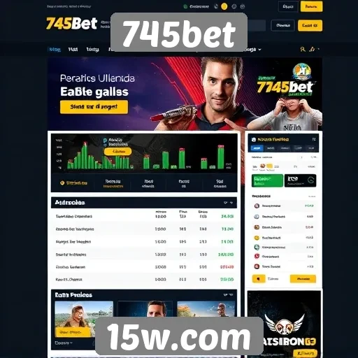 Avaliação da interface do usuário no site 745bet